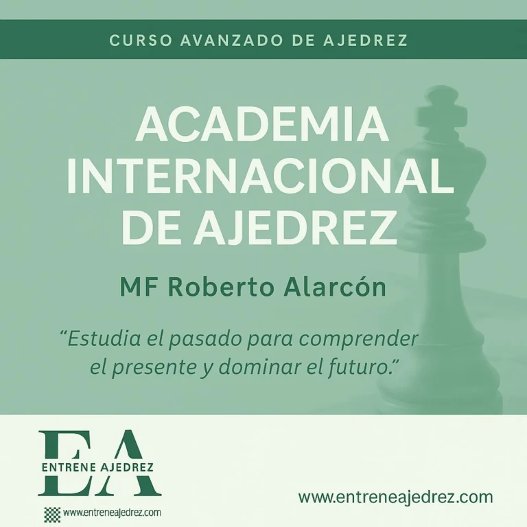 Membresía Academia Internacional de Ajedrez